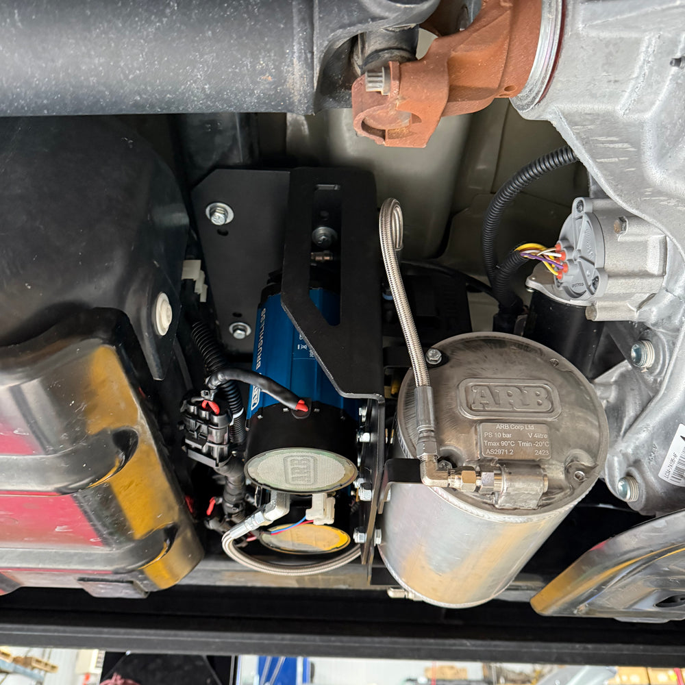 
                  
                    Air Compressor Mount - F250/F350 - Long Bed
                  
                